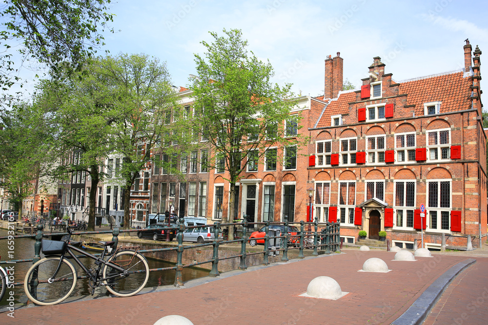 Beautiful Amsterdam in the Netherlands