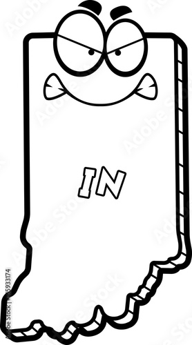 Cartoon Angry Indiana