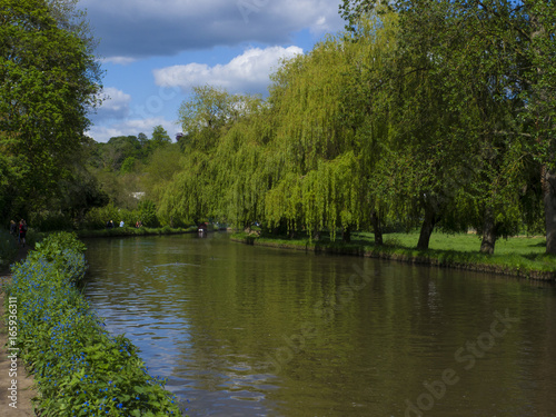 The River Wey.Guildford ,Surrey,England.