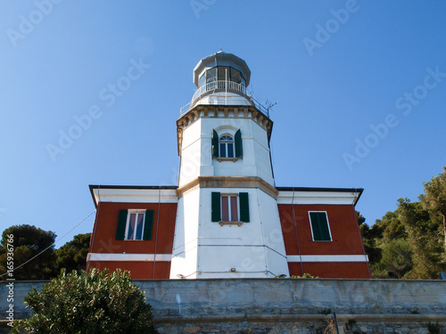 Sea lighthouse of Capo Mele