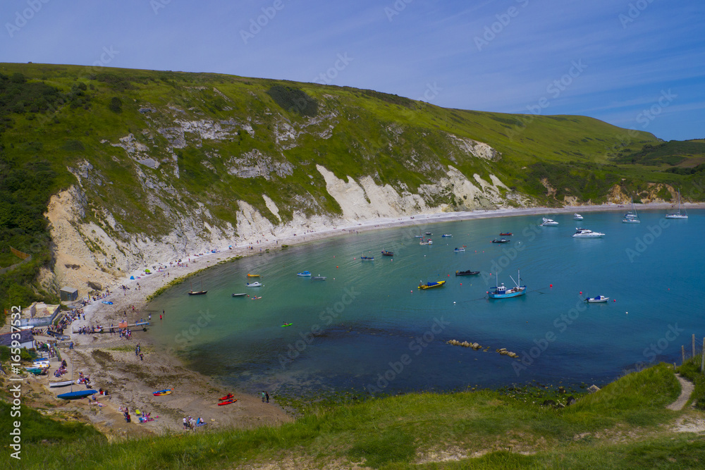 Fototapeta premium Lulworth Cove, Dorset w Anglii