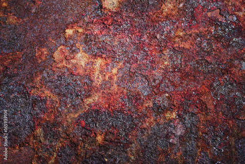Corroded metal background