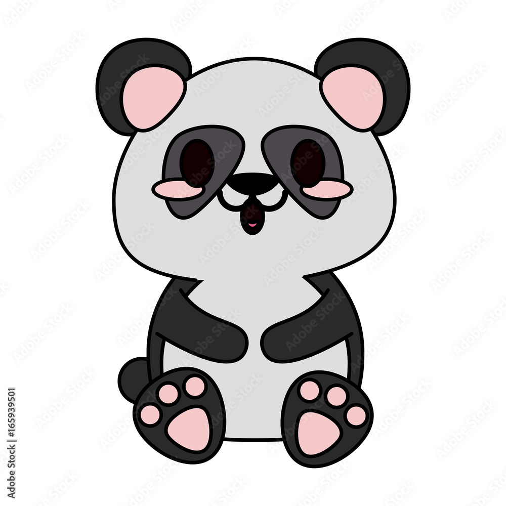 Fototapeta premium cute animal cartoon icon image