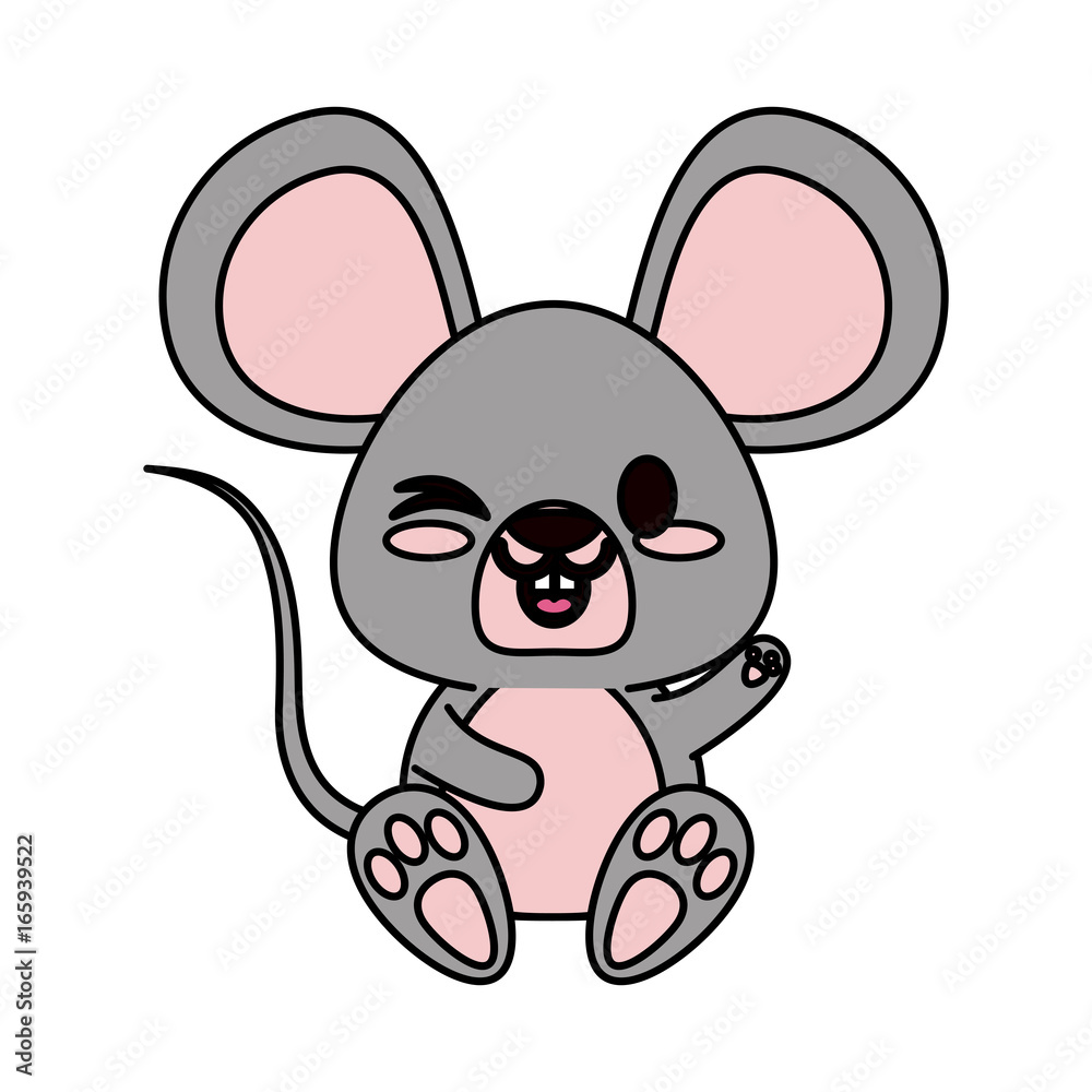 cute animal cartoon icon image
