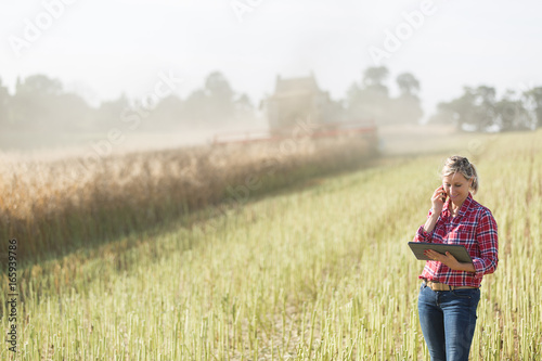 female farmer harvesting © eric