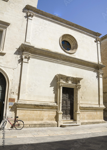 A church in Lecce, Puglia region, Italy