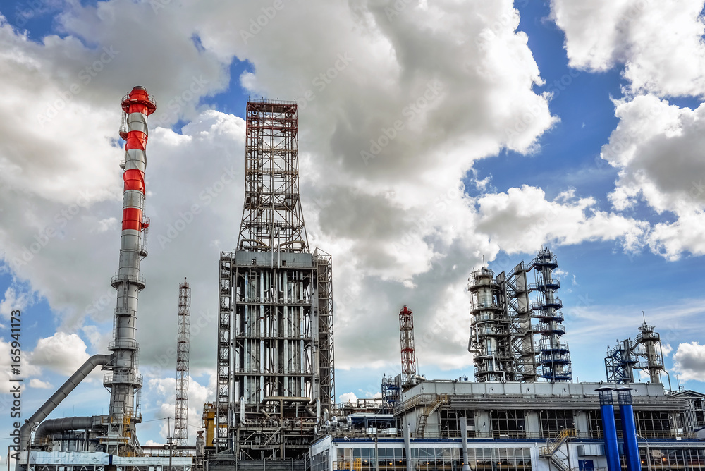 industry, production and oil refining
