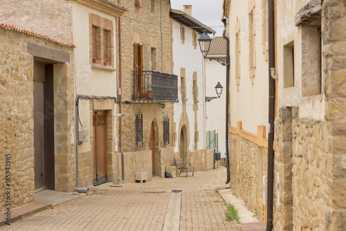 Fototapeta Naklejka Na Ścianę i Meble -  The town of Obanos in Navarre, Spain