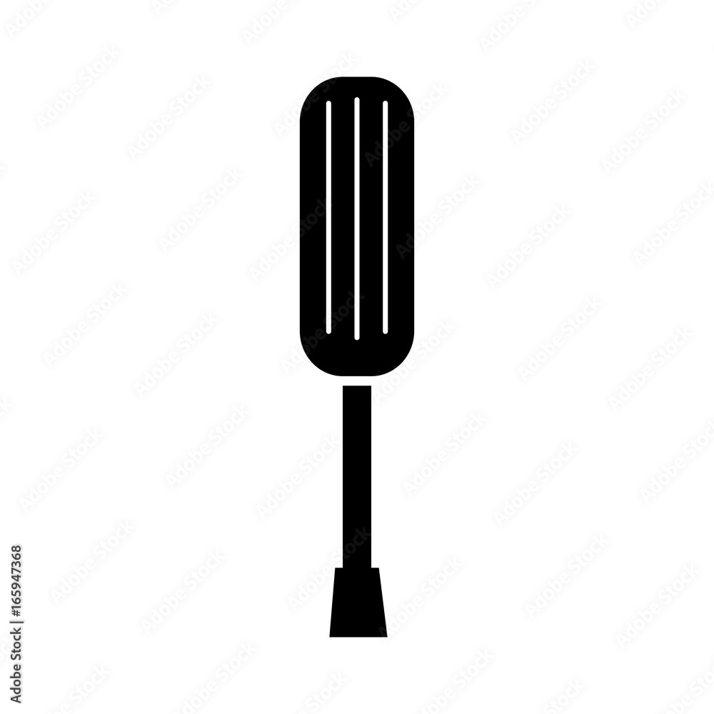 screwdriver tool isolated icon screwdriver tool isolated icon