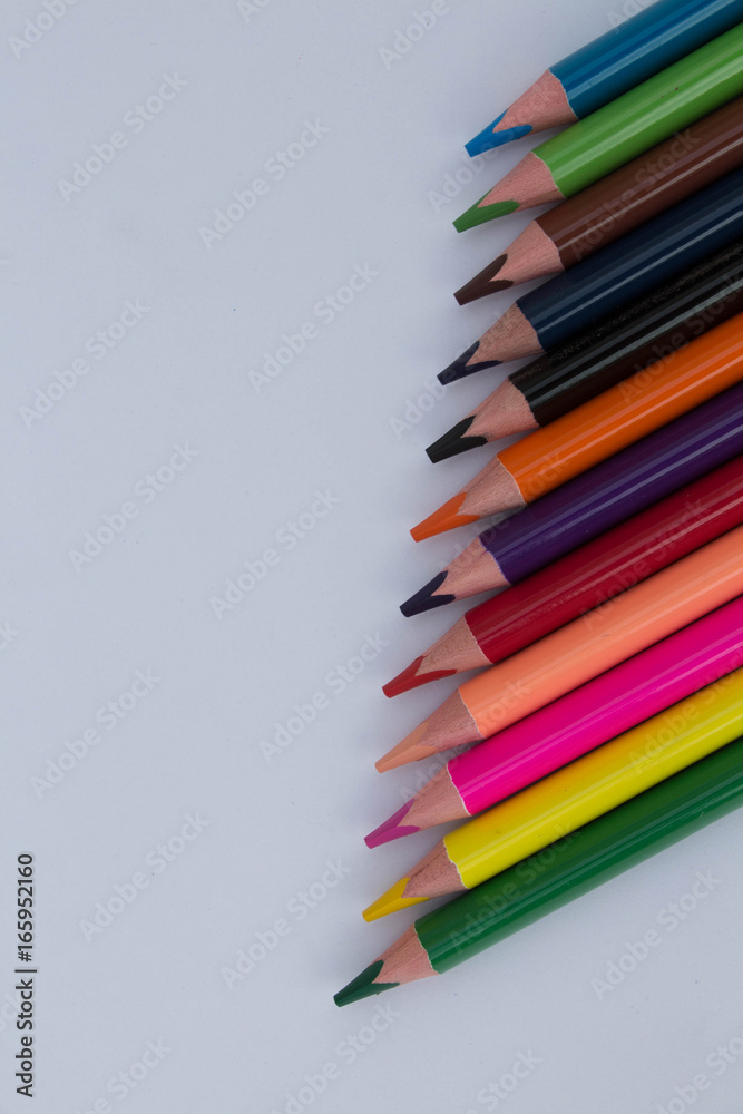 Fototapeta premium lapices de colores