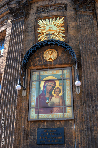 Kazan Cathedral -Cathedral of the Kazan Icon of the Mother of God-. Saint Petersburg  Russia