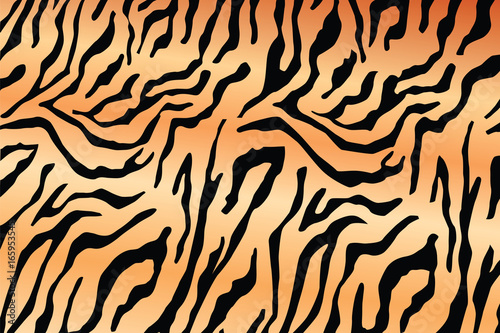 Red tiger fur background texture