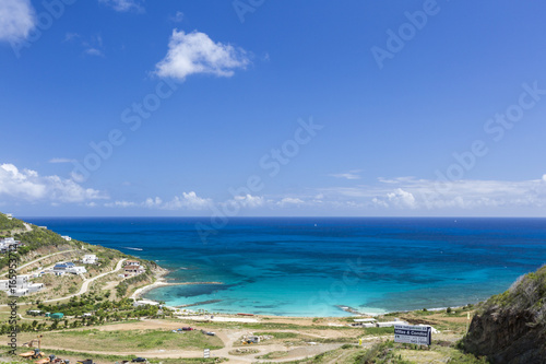 Beautiful Caribbean Beaches from Saint Martin, Sint Maarten Caribbean