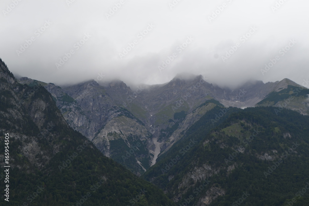 Berge in den Alpen
