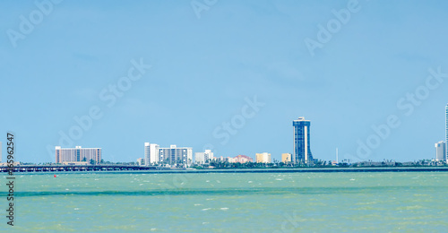 Bild auf Leinwand coastal landscape near padre island texas