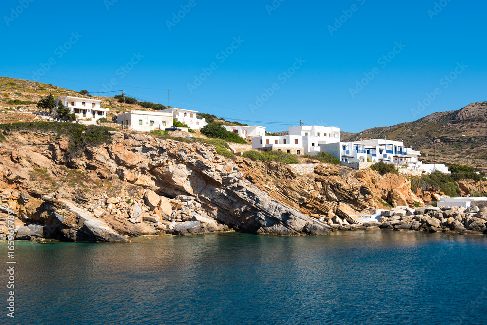 Sikinos island in southern Cyclades, located between Ios and Folegandros. Greece.