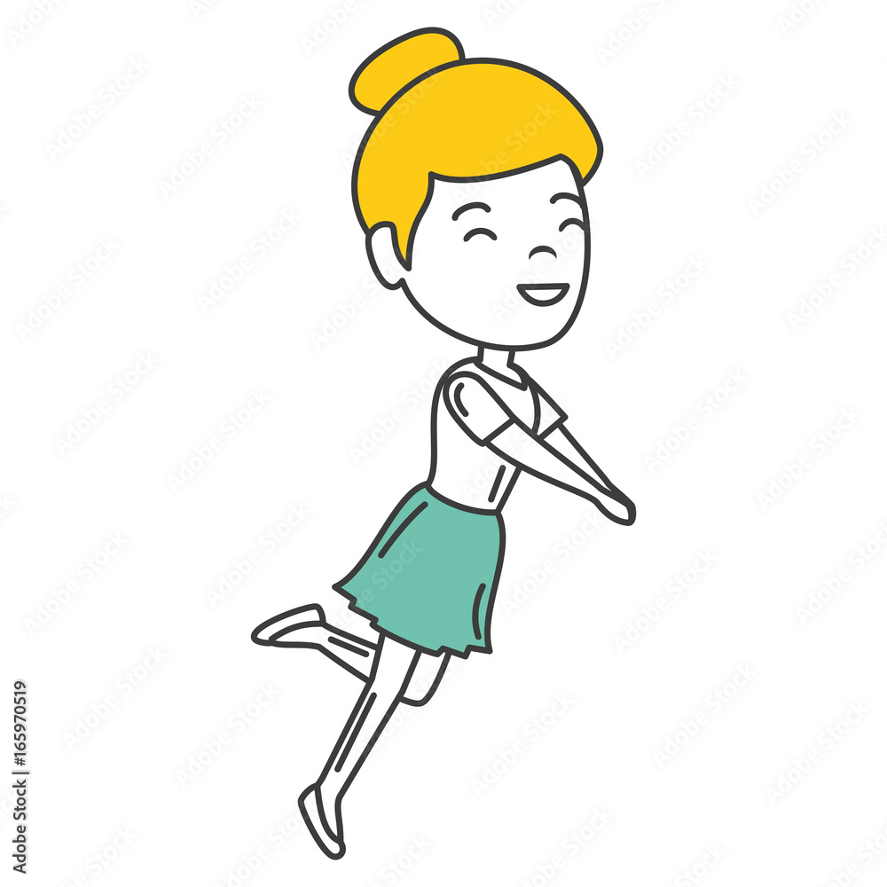 beautiful and young woman character beautiful and young woman character