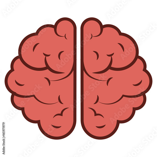 brain storm isolated icon