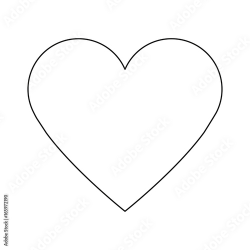 heart healthy love feeling symbol icon photo