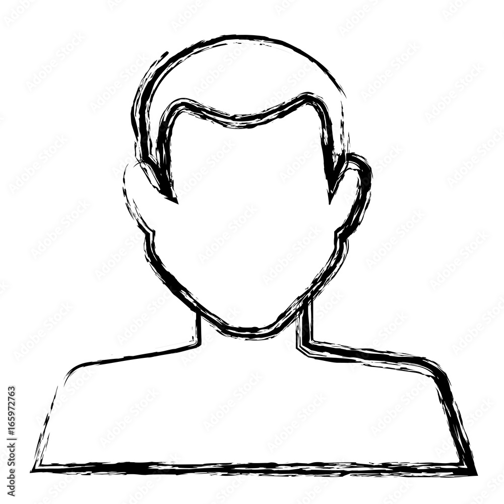 young man shirtless avatar character