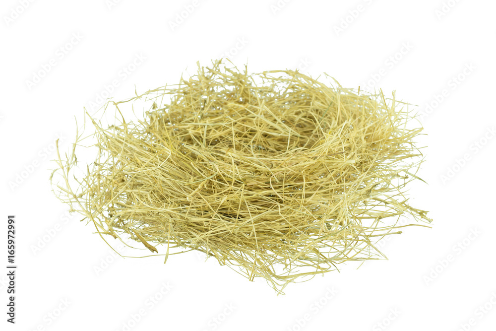 Obraz premium hay isolated on a white background