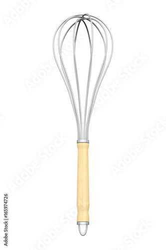 Kitchen Wire Whisk Eggs Beater. 3d Rendering