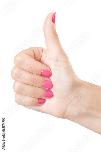 Woman Hand with Thumb Up © doomu