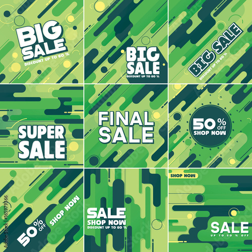 Social media kit background