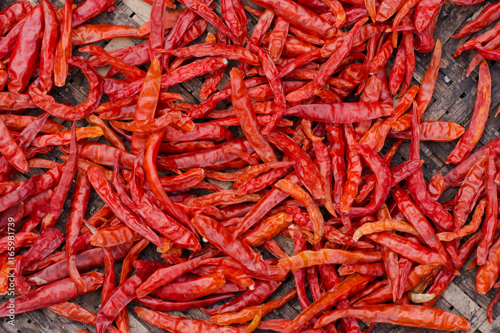 Red chilli background. Red chilli background.