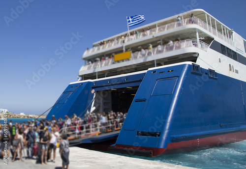 Canvastavla Nave passeggeri