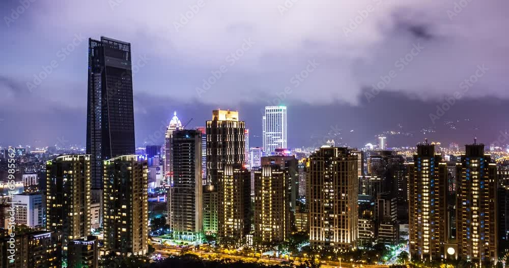 Beautiful timelapse of Taipei 101, Taiwan city skyline Beautiful timelapse of Taipei 101, Taiwan city skyline