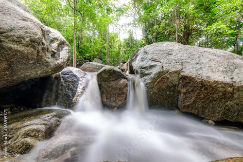 Huai yang waterfall tropical rainforest in national park
