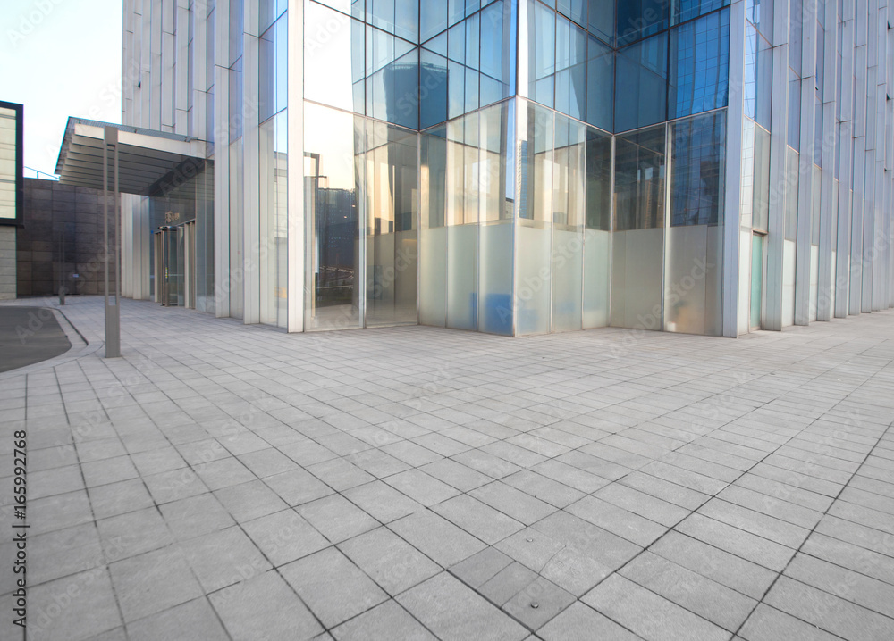 Fototapeta premium concrete road curve of viaduct in china outdoor