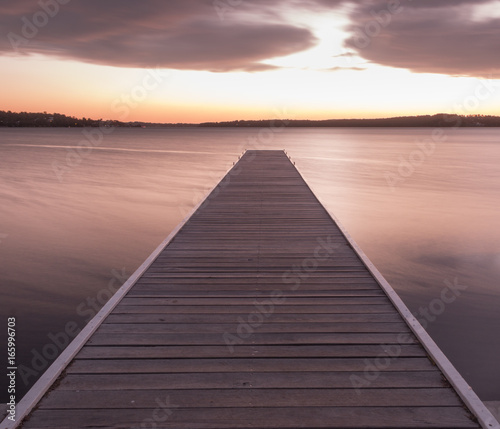 Fototapeta Naklejka Na Ścianę i Meble -  lake macquarie sunrise sunset warners bay speers point bolton point marmong point teralba