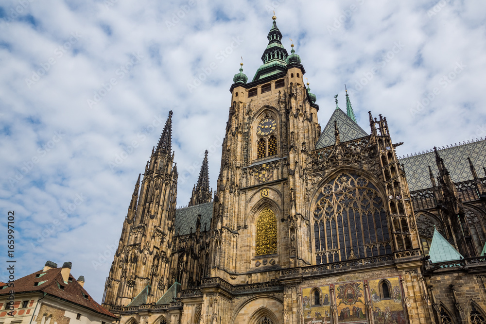Saint Vitus Cathedral in Prague, Czech Republic