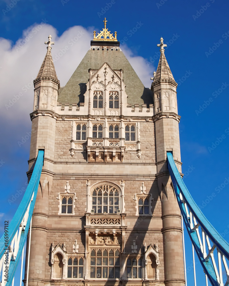 Obraz premium London, tower bridge central view