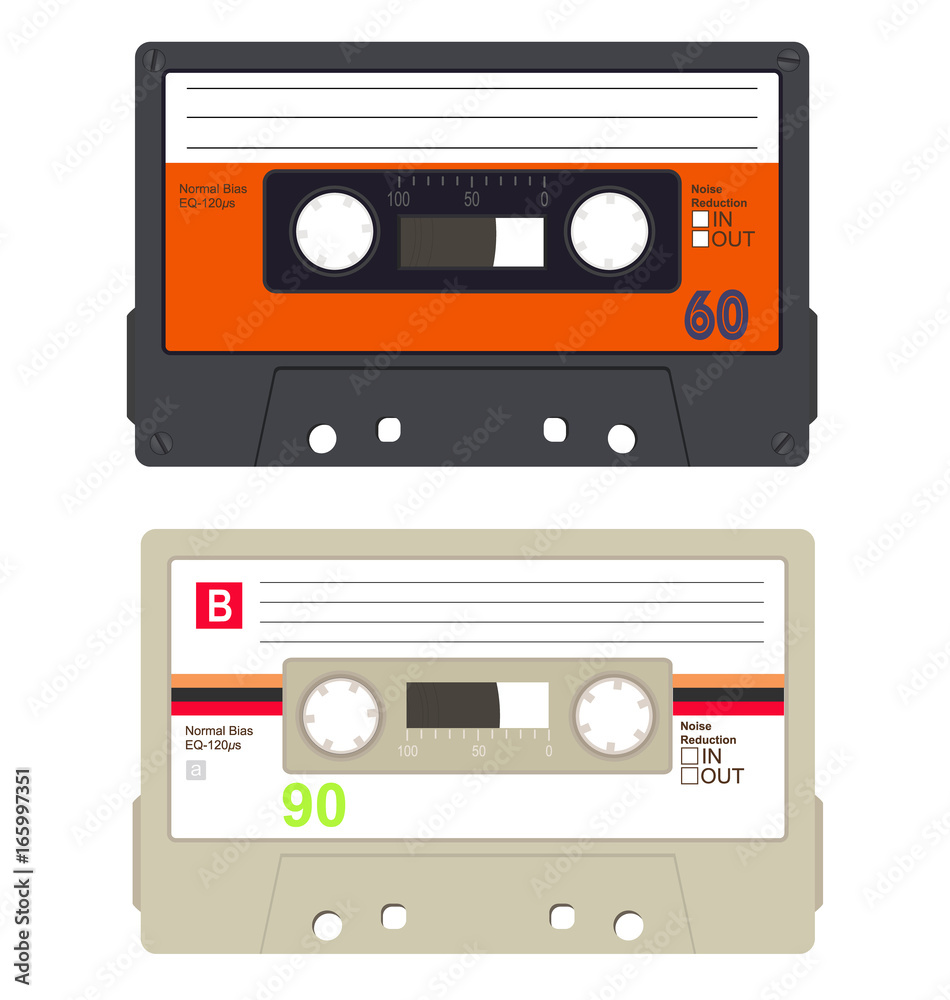 Fototapeta premium Cassette Tape Collection