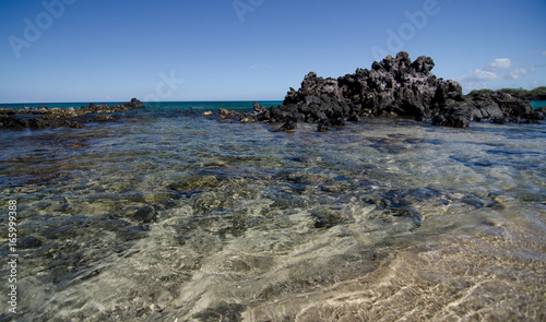 Beautiful clear waters of Waialea
