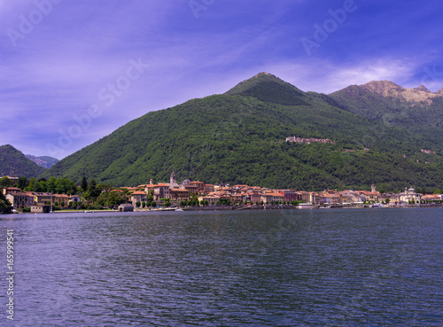 View of Cannobio on Lake Maggiore - Lago Maggiore, Verbania, Piemont, Italy