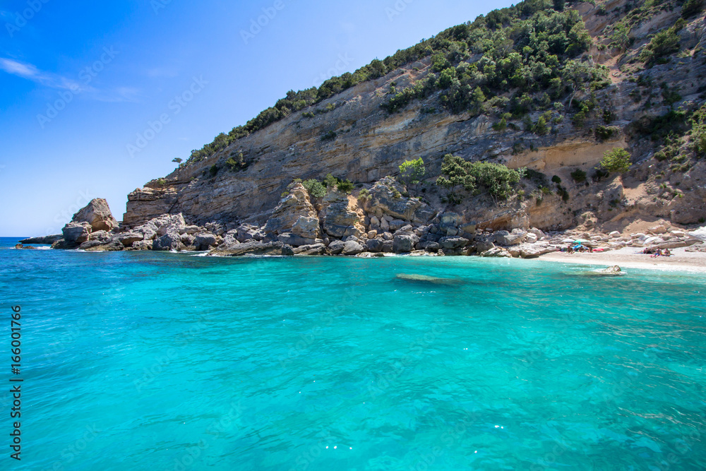 Fototapeta premium Cala Mariolu beach on the Sardinia island, Italy