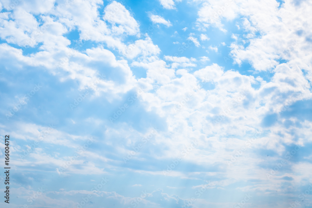 初夏の空と雲２