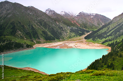 lake mountain landscape