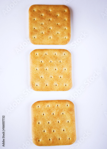 Cracker cookies, food