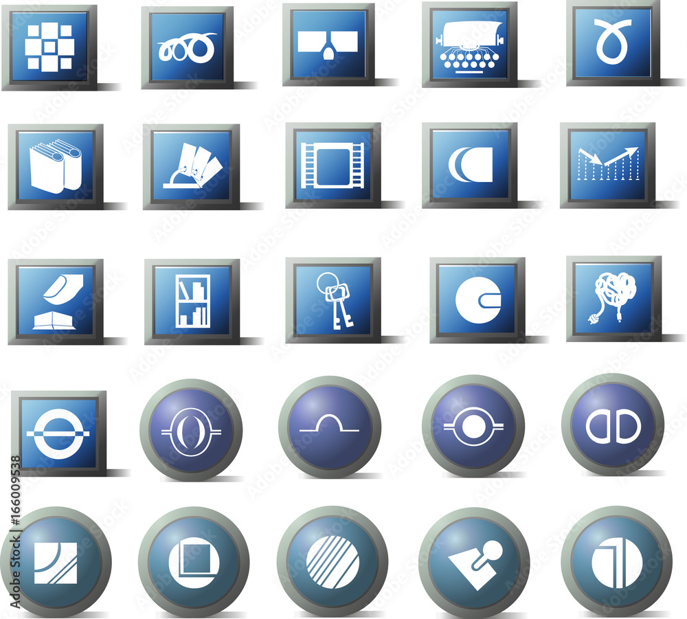 icons vector picture site button