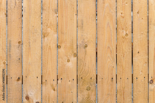 background texture. wooden fence fresh pine boards