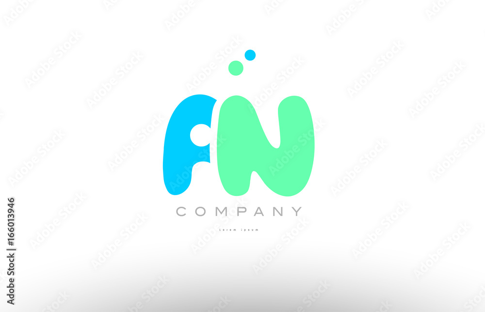 AAAAA alphabet letter blue green logo icon design AAAAA alphabet letter blue green logo icon design