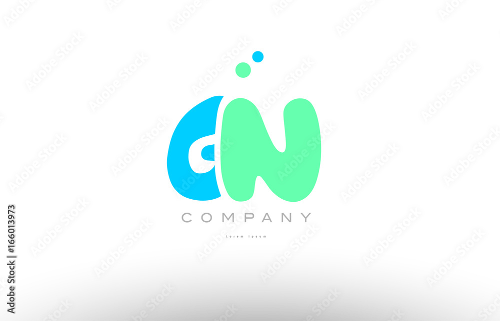 AAAAA alphabet letter blue green logo icon design AAAAA alphabet letter blue green logo icon design