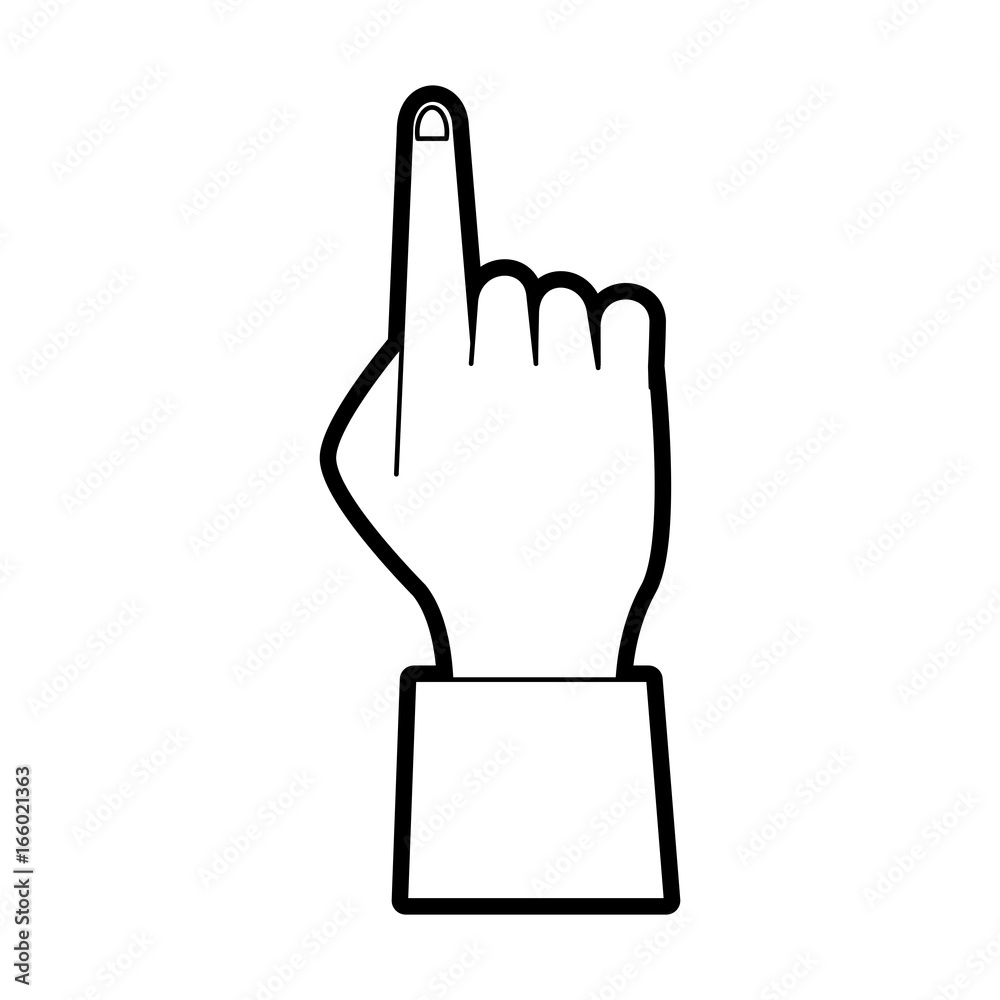 hand vector illustration hand vector illustration
