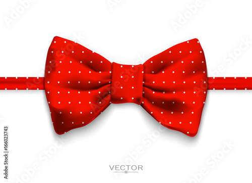 Realistic bow tie illustration