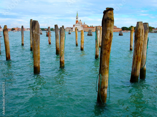 Poles in Venice